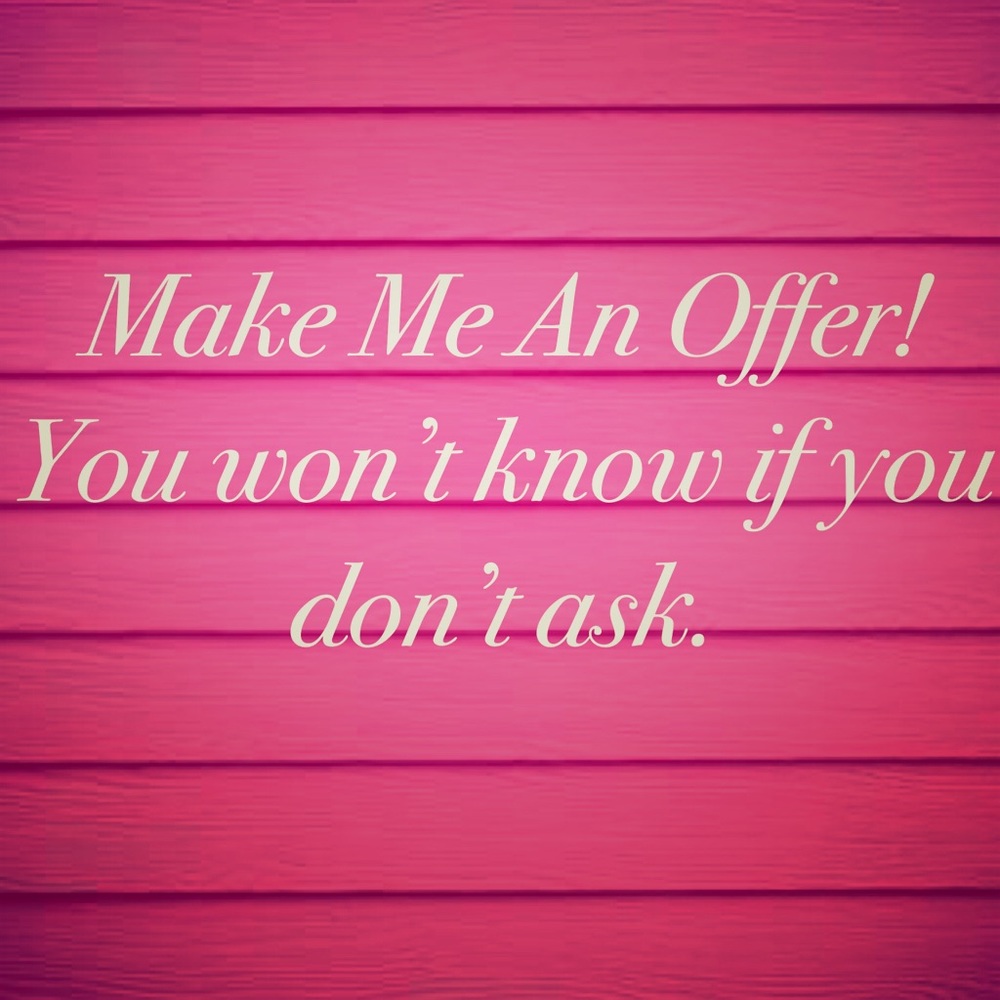 MAKE AN REASONABLE OFFER!